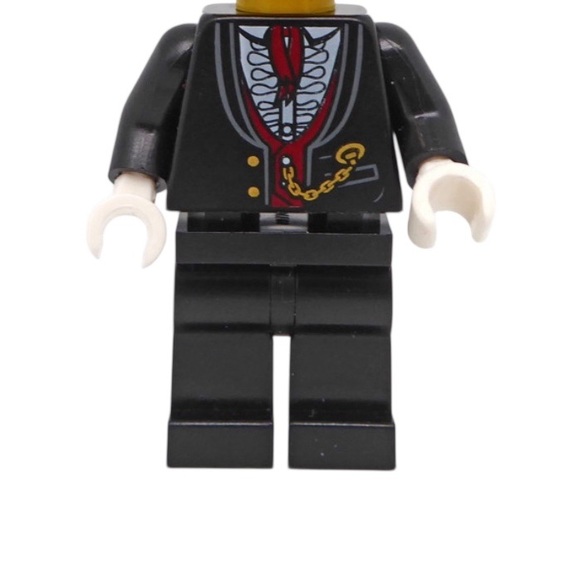 LEGO Black Torso legs Body Suit Coat Watch Chain vampire monster (76382 / 88585) - Picture 1 of 4